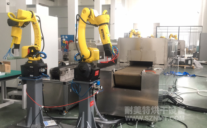 NMT-ZP-108 疫苗玻璃瓶小型預熱加固化自動(dòng)裝配線(xiàn)(蘇州?？松?